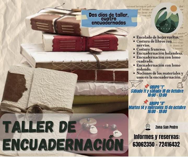 La Paz - Taller de Encuadernación