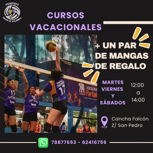 La Paz - Curso de Voleibol